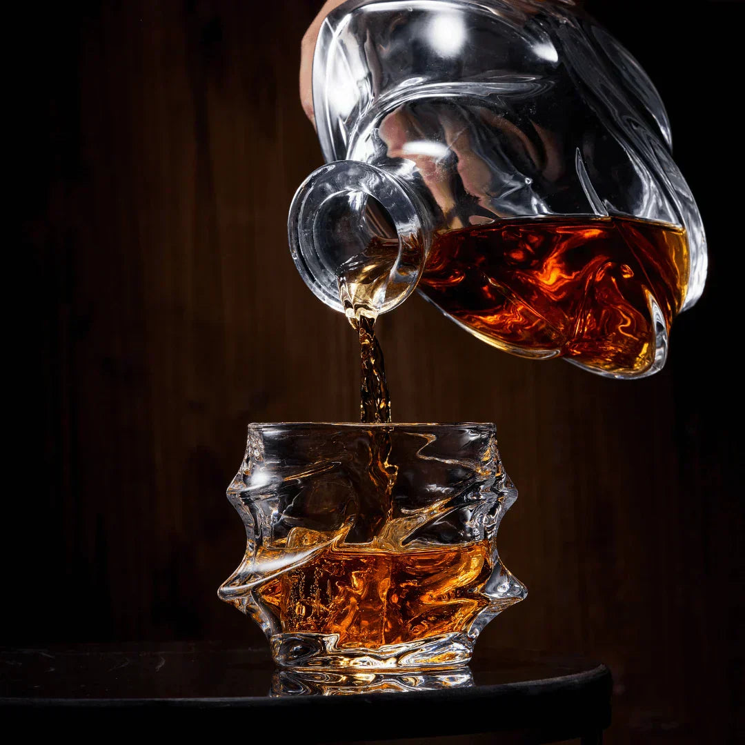 Storm Japanese Crystal Decanter