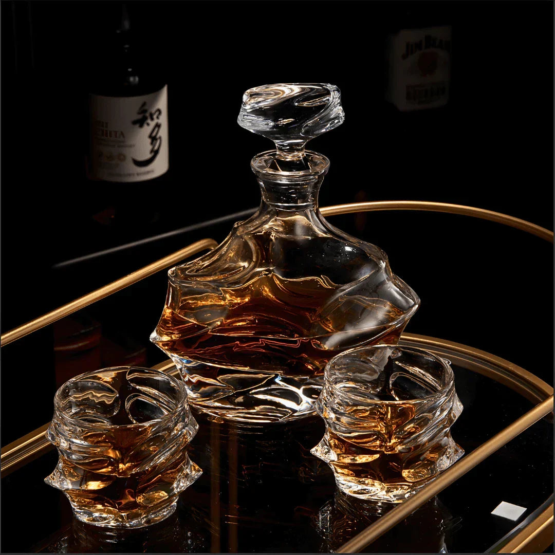 Storm Japanese Crystal Decanter